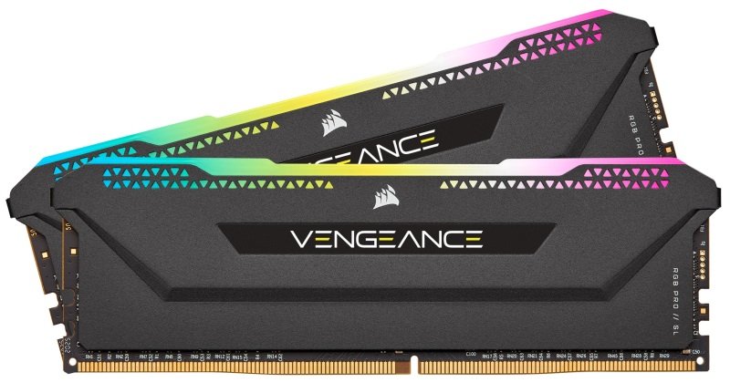 CORSAIR Vengeance RGB PRO SL 16GB DDR4 3600MHz CL18 AMD Ryzen Tuned Desktop Memory - Black