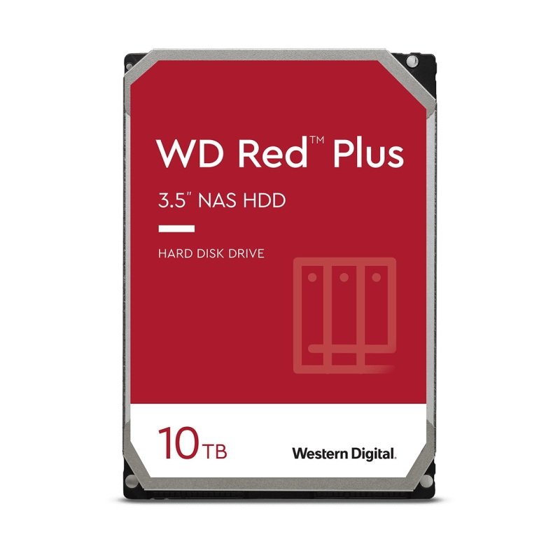 WD Red Plus 10TB NAS Hard Drive
