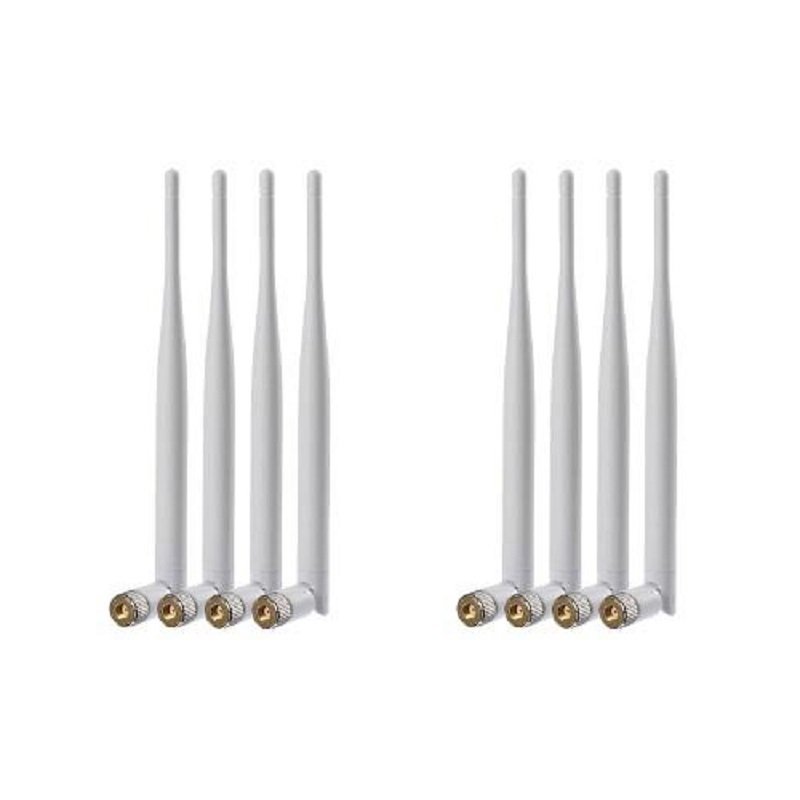 Image of Extreme Networks Articulated Indoor Antenna Kit - 8 x Dual Band 5dBi Antennas