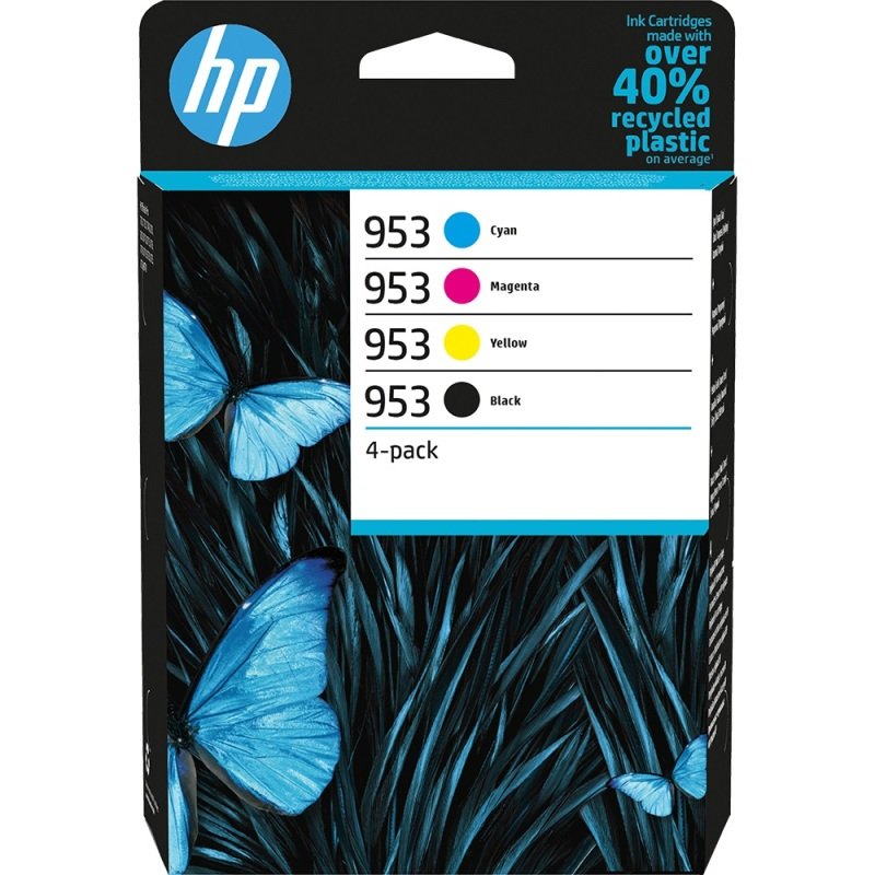 Image of HP 953 CMYK Cartridge 4-Pack