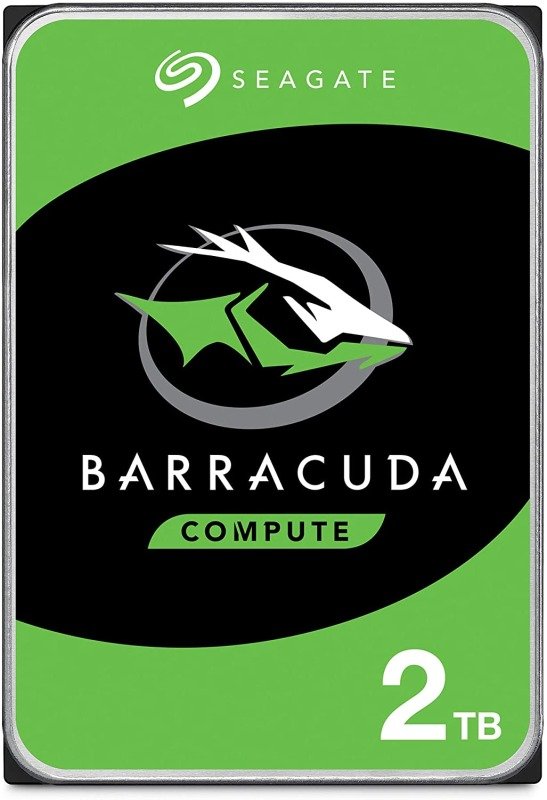 Seagate BarraCuda 2TB Desktop Hard Drive 3.5" 7200RPM 256MB Cache