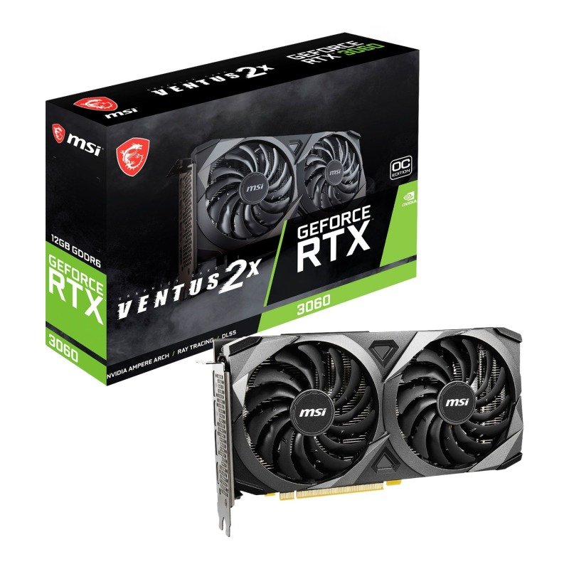 Click to view product details and reviews for Msi Nvidia Geforce Rtx 3060 12gb Ventus 2x Oc Graphics Card For Gaming.