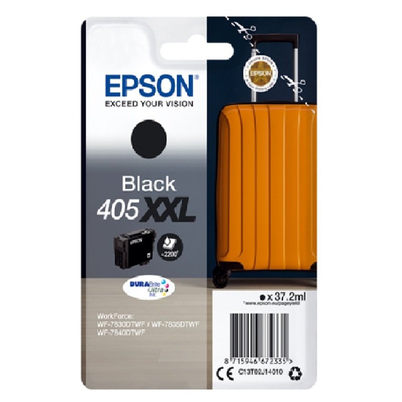 Image of Epson 405XXL Black Ink cartridge