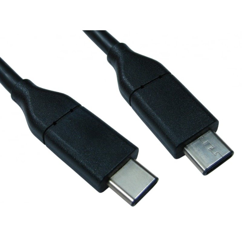 Image of 1.5m USB 3.1 Type C (M) to Type C (M) Cable - Black