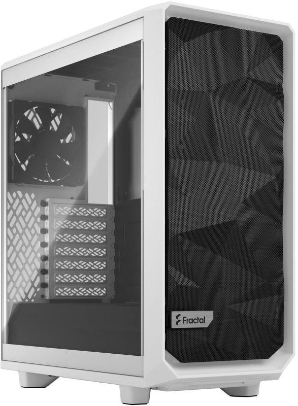 Click to view product details and reviews for Fractal Design Meshify 2 Compact White Tg Clear Tint.