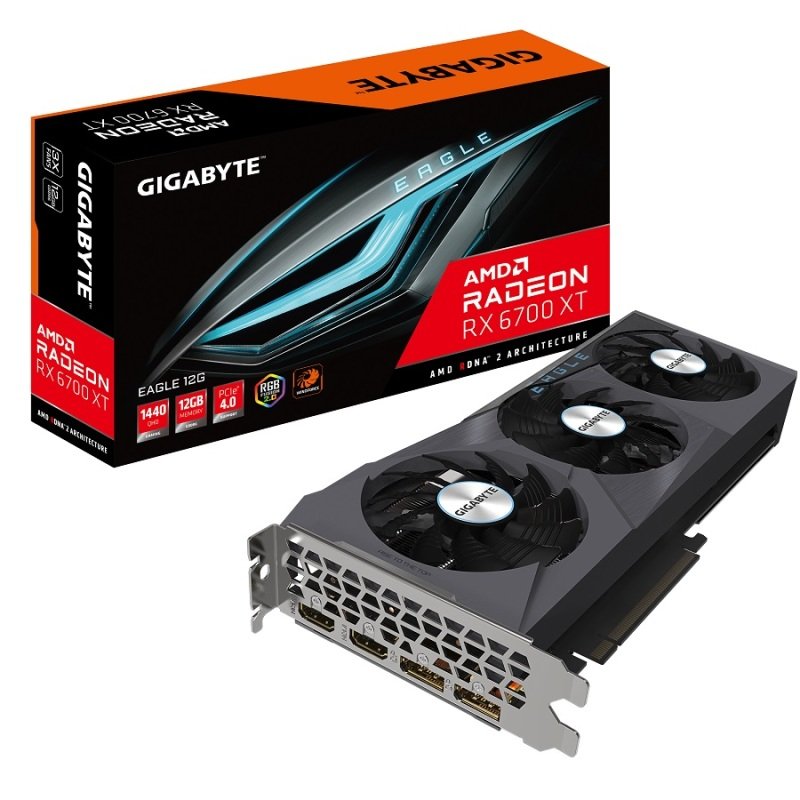 Gigabyte Radeon RX 6700 XT 12GB EAGLE Graphics Card