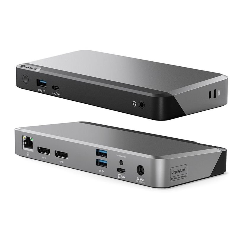 Image of ALOGIC DX2 Dual 4K Display Universal Docking Station - with 65W Power Delivery
