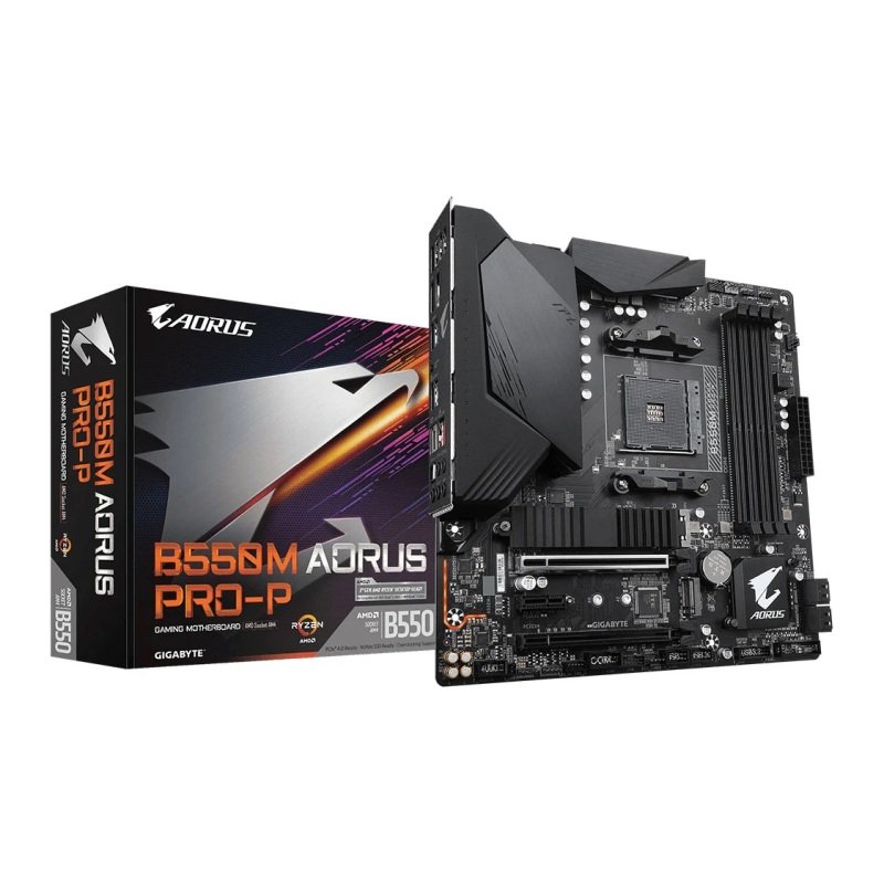 Gigbayte B550M AORUS PRO-P mATX Motherboard