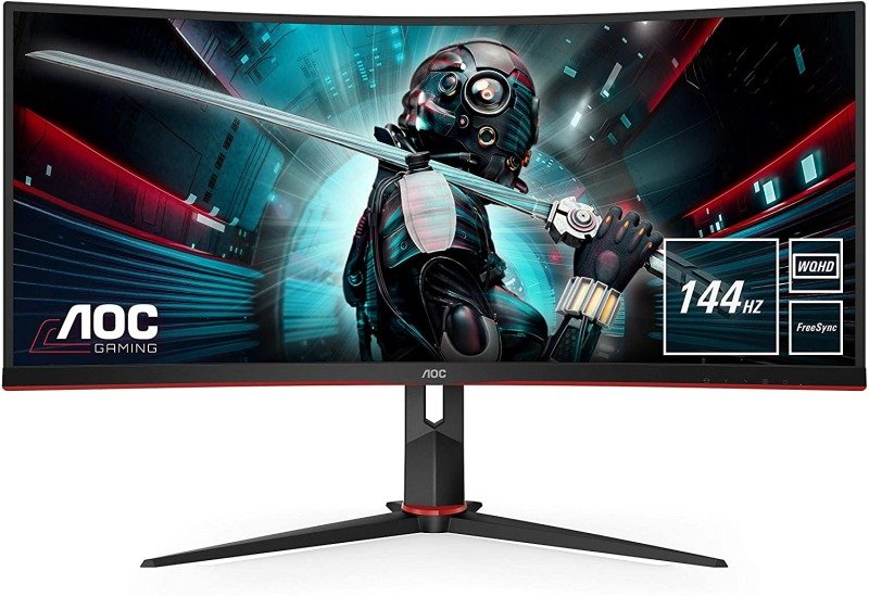 Click to view product details and reviews for Aoc Cu34g2x Bk 34 Inch 2k Curved Gaming Monitor.