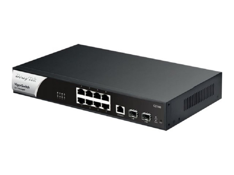 Click to view product details and reviews for Draytek Vigorswitch G2100 L2 Managed 8 X 10 100 1000 2 X Gigabit Sfp Uplink.