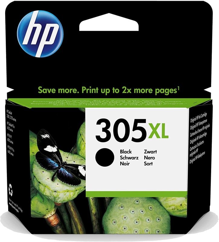 Image of HP 305XL High Yield Black Original Ink C
