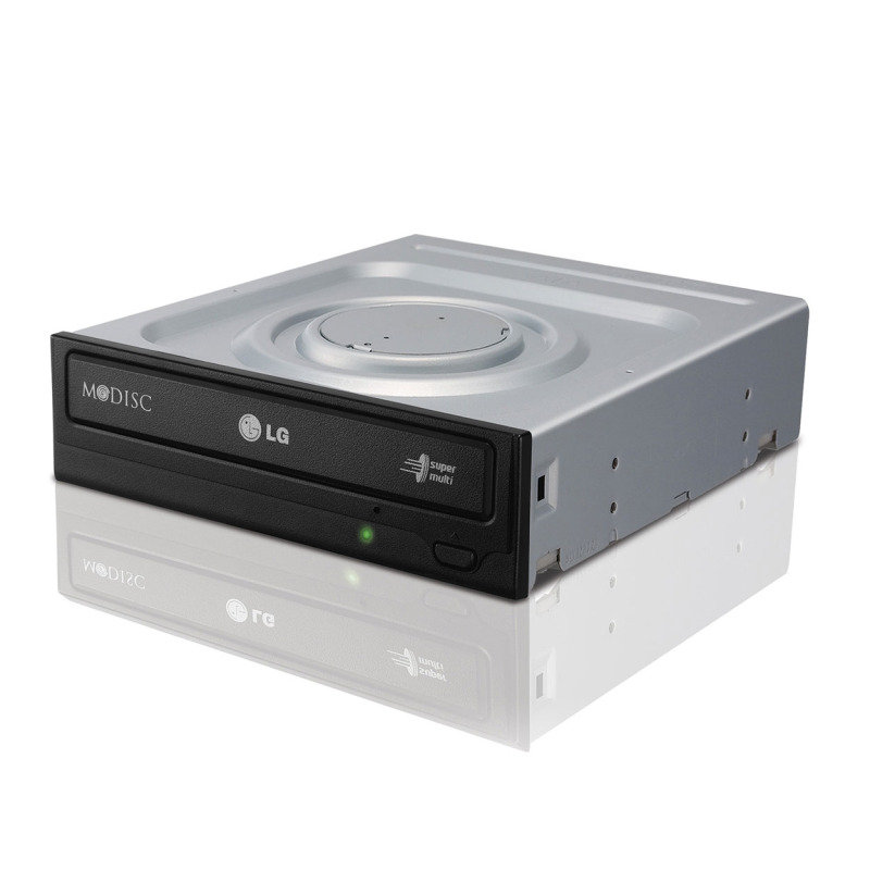 LG GH24NSD5 Internal DVD-W Black Bare Drive