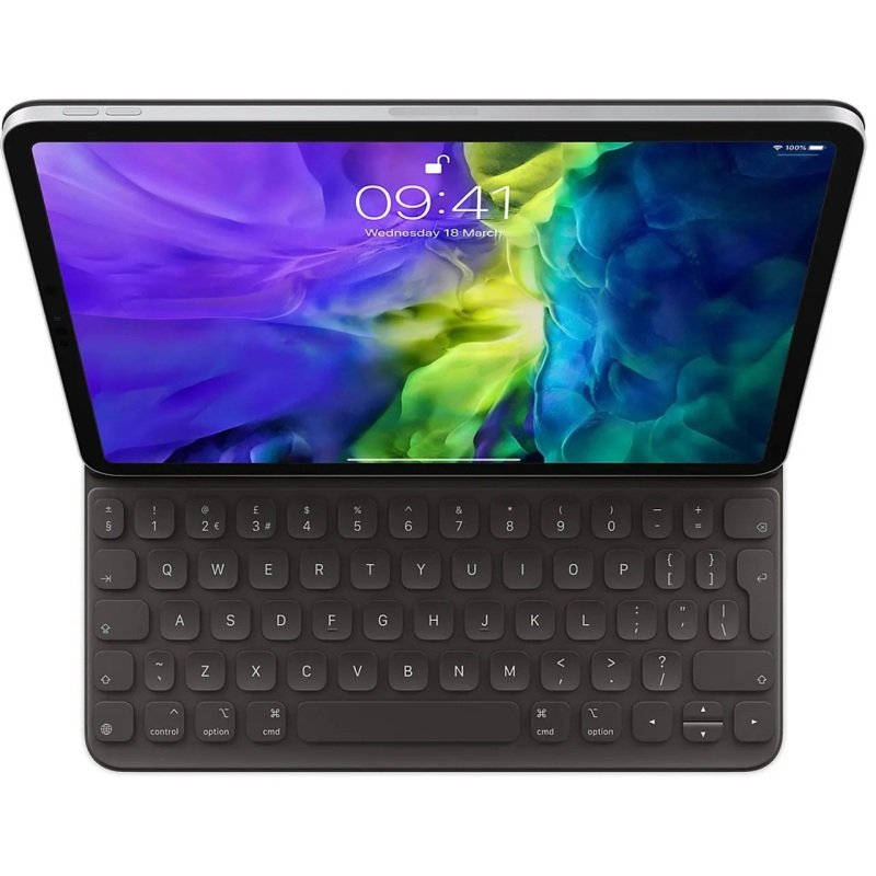 Image of Apple Smart - Keyboard And Folio Case - Apple Smart Connector - Qwerty - English - For 10.9-inch Ipad Air (4th Generation), 11-inch Ipad Pro (1st Generation, 2nd Generation)