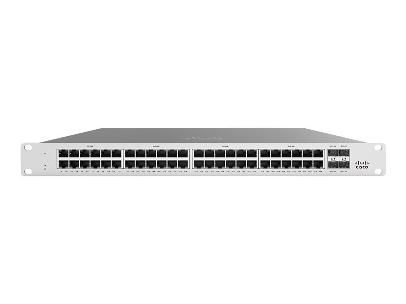 Cisco Meraki Cloud Managed Ms125 48fp Switch 48 Ports Managed