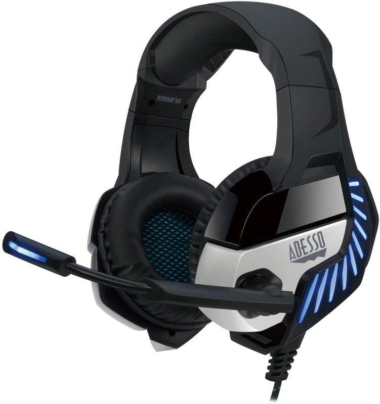 Adesso Xtream G4 Virtual 7.1 Surround Sound Gaming Headphones with Vibration