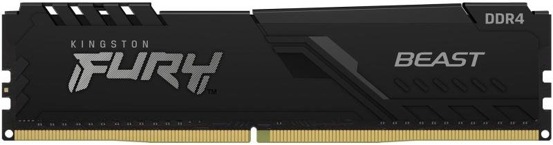 Image of Kingston FURY Beast 8GB 2666MHz DDR4 RAM - Black