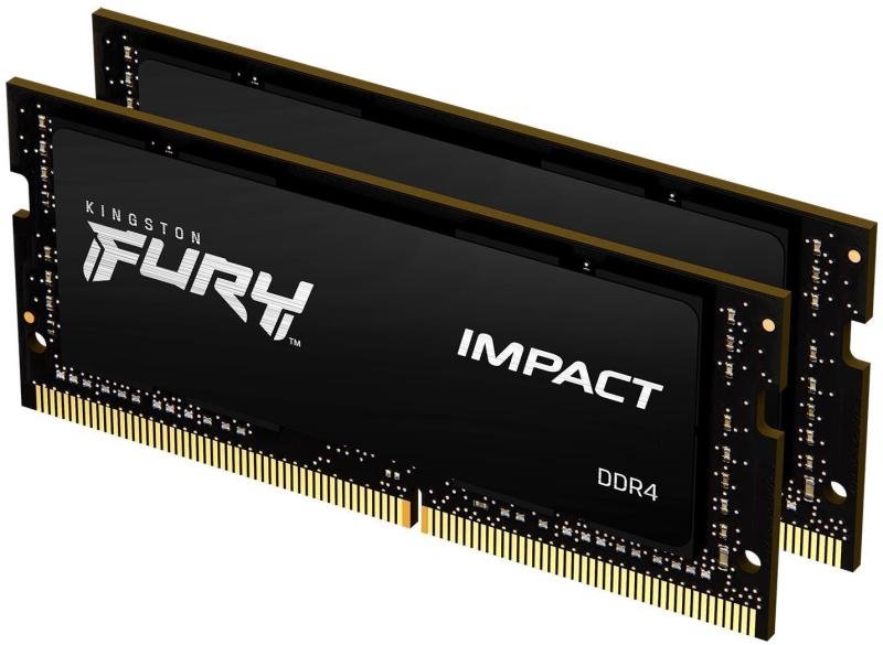 Image of Kingston FURY Impact 16GB (2 x 8GB) 2666MHz SODIMM DDR4 RAM