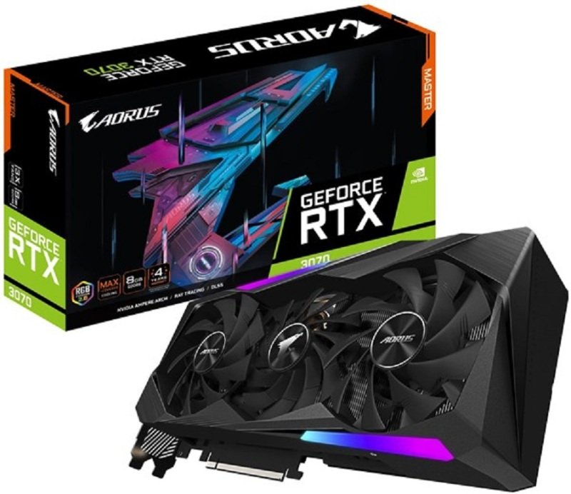 Gigabyte GeForce RTX 3070 AORUS MASTER V2 8GB Graphics Card