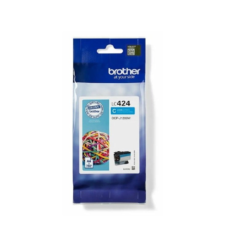 Brother Cyan Standard Capacity Ink Cartridge 750 Pages Lc424c