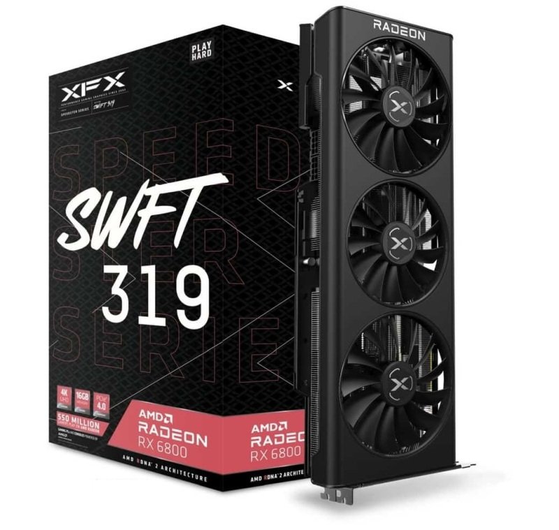 Click to view product details and reviews for Xfx Amd Radeon Rx 6800 16gb Swft 319 Graphics Card For Gaming.