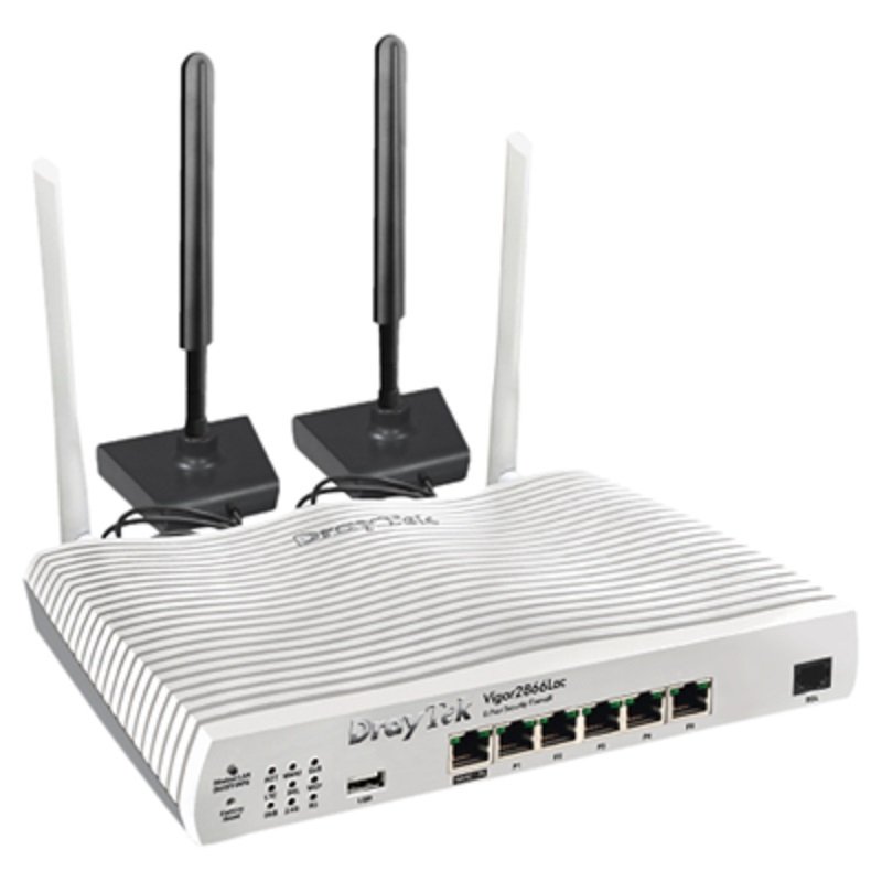 Image of DrayTek Vigor 2866Lac Dual-WAN G.Fast/VDSL2/ADSL2+ WiFi 5 3G/4G LTE Cat 6 Router