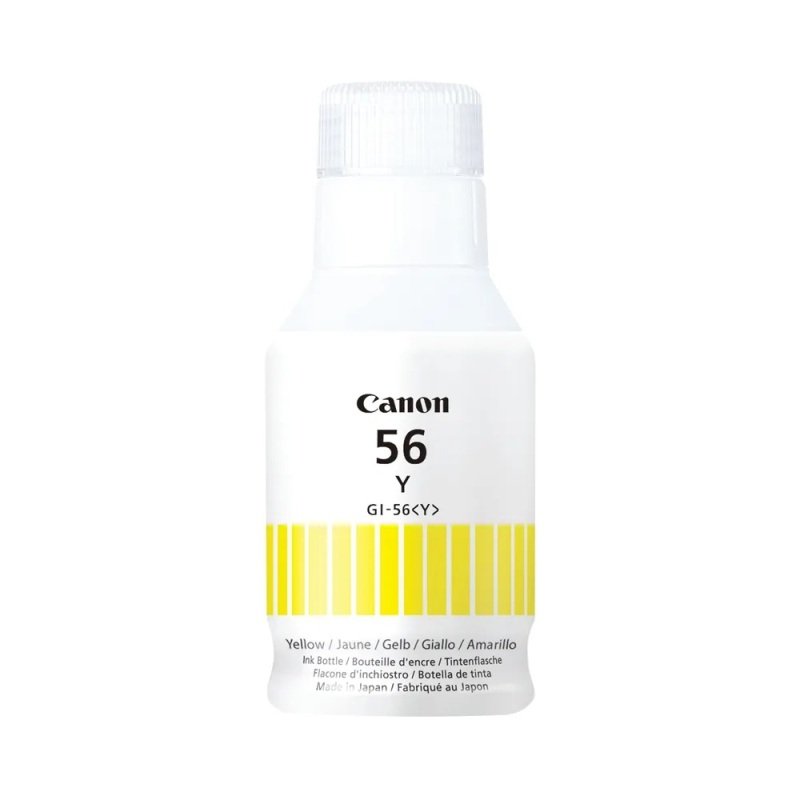 Image of Canon GI-56 Yellow Ink Bottle 4432C001