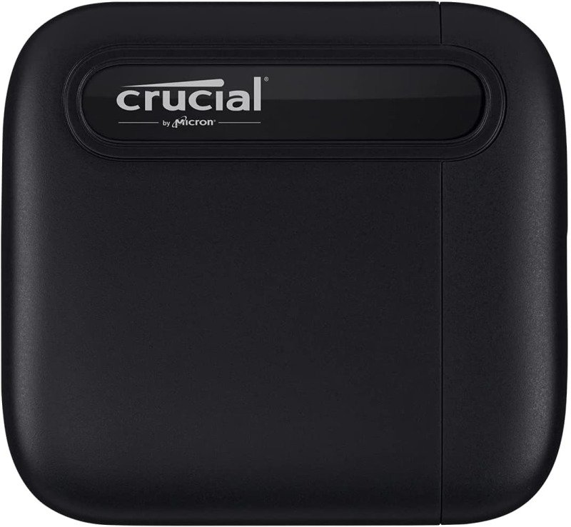 Crucial X6 500GB USB-C 3.2 Gen2 Portable SSD