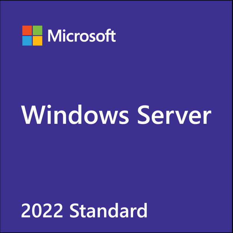 Microsoft Windows Server 2022 Standard 64 Bit License 16 Core Oem Dvd Rom Pc