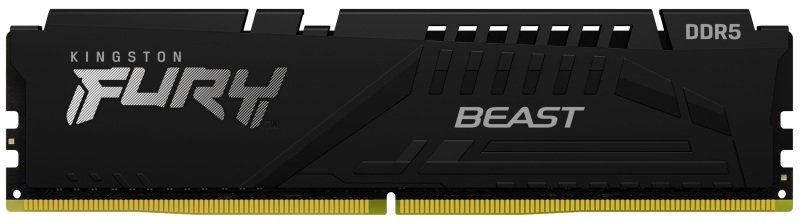 Image of Kingston FURY Beast 16GB 4800MHz DDR5 CL38 DIMM Memory - Black