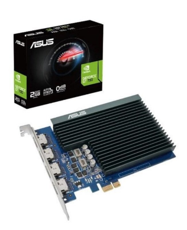 ASUS NVIDIA GeForce GT 730 2GB 4 x HDMI Graphics Card