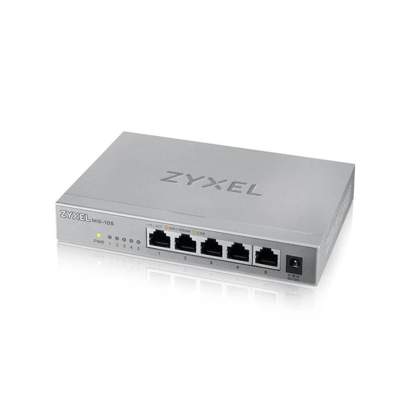 Click to view product details and reviews for Zyxel Mg 105 5 Ports Ethernet Switch 25 Gigabit Ethernet 2500base T 2 Layer Supported.