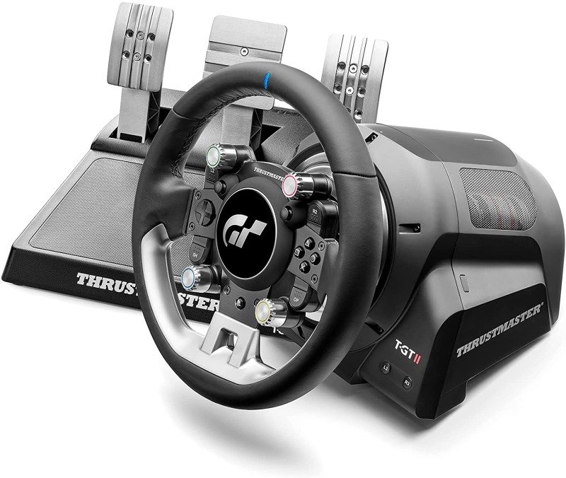 Click to view product details and reviews for Thrustmaster T Gt Ii Racing Wheel With Set Of 3 Pedals For Ps5 Ps4 And Pc.