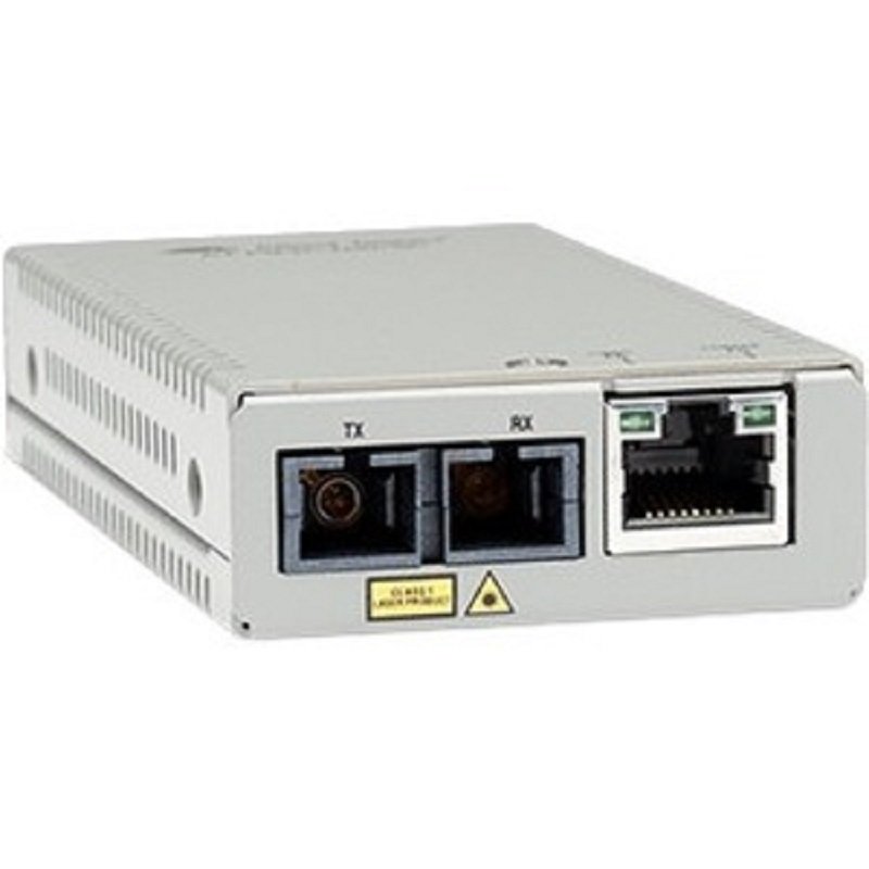 Image of Allied Telesis MMC200LX/SC Transceiver/Media Converter - TAA Compliant - 2 Ports
