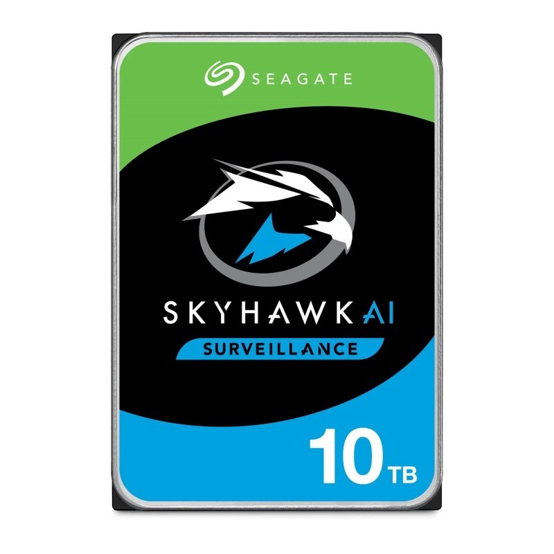 Seagate SkyHawk AI 10TB Surveillance Hard Drive 3.5" 7200RPM 256MB Cache