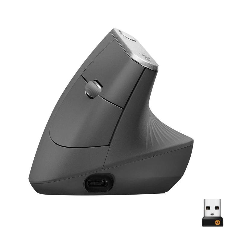 Click to view product details and reviews for Logitech Mx Vertical Ergonomic Wireless Mouse.