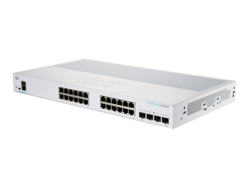 Image of Cisco Business CBS350-24T-4G-UK - 350 Series - 24 Port Managed Switch