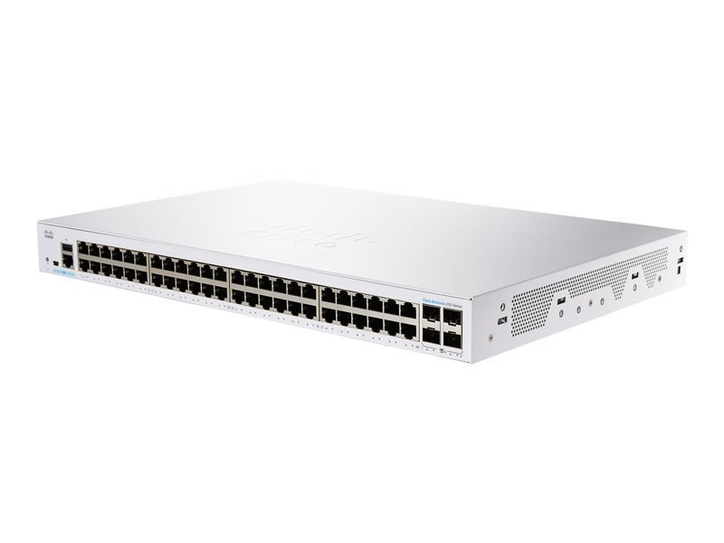 Image of Cisco Business CBS250-48T-4X-UK - 250 Series - 48 Port Smart Switch