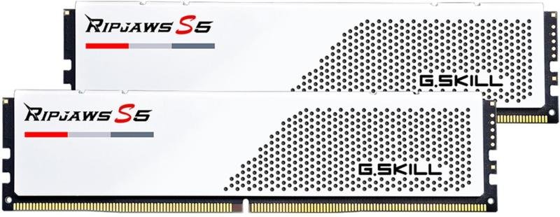 G.Skill Ripjaws S5 32GB (2x 16GB) 5600MHz DDR5 RAM - White