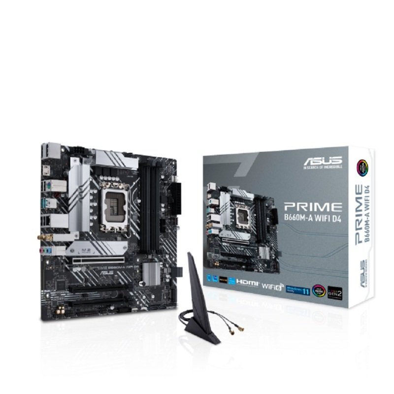 Click to view product details and reviews for Asus Prime B660m A Wifi D4 Matx Motherboard.
