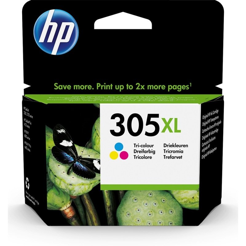 Image of HP 305XL High Yield Tri-colour Original