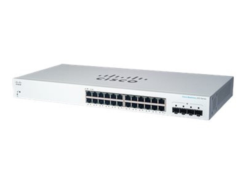 Image of Cisco Business 220 Series CBS220-24T-4G - Switch - 28 Ports - Smart - Rack-mountable