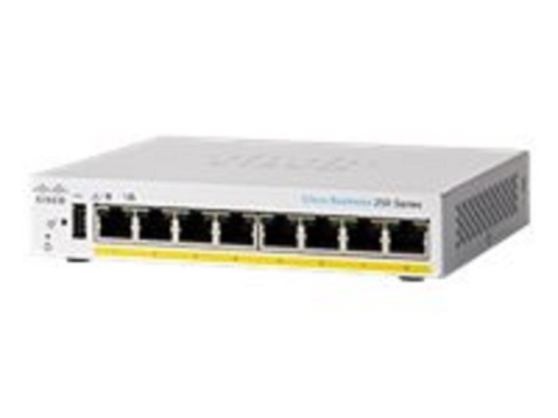 Image of Cisco Business 250 Series CBS250-8PP-D - Switch - 8 Ports - Smart