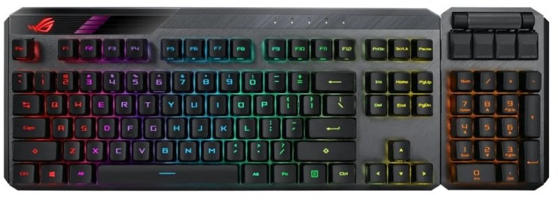 Click to view product details and reviews for Asus Rog Claymore Ii Rx Red Optical Mechanical Wireless Usb Modular Gaming Keyboard.