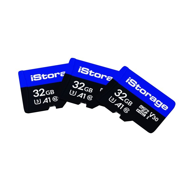 iStorage 32GB Micro SD Card - 3 Pack