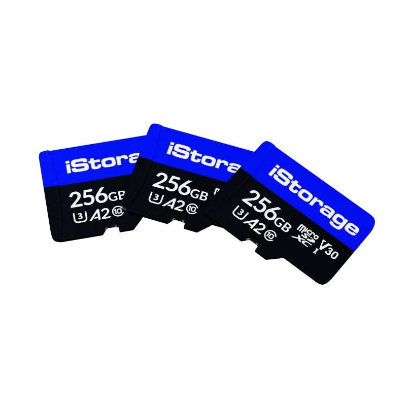 iStorage 256GB Micro SD Card - 3 Pack
