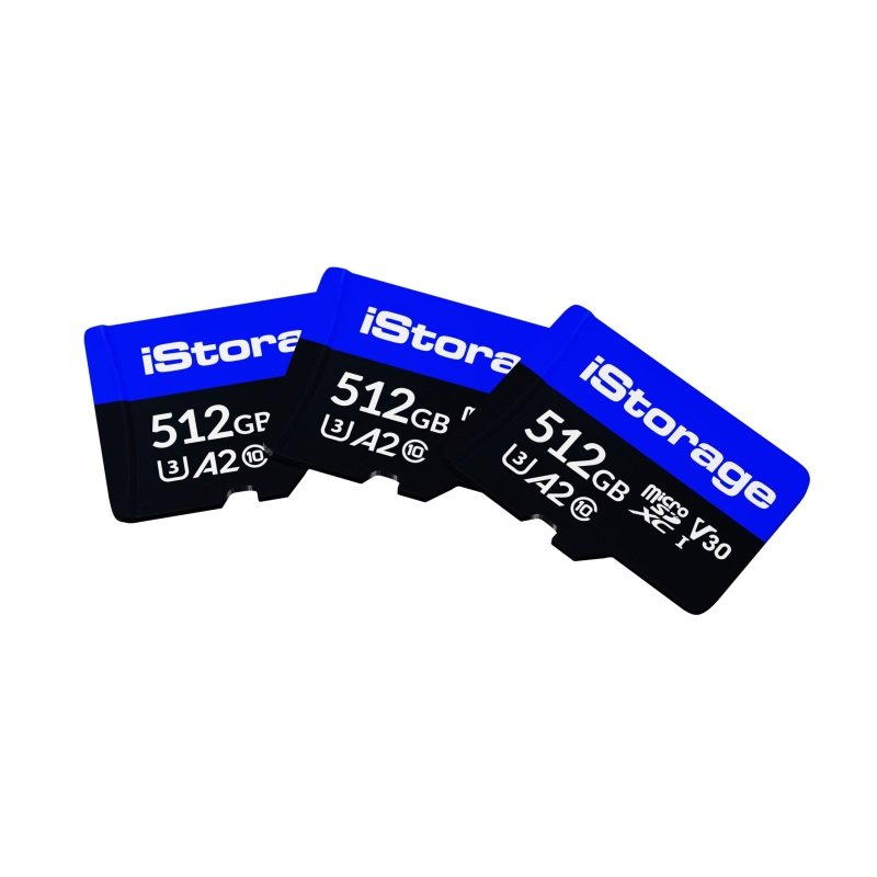 iStorage 512GB Micro SD Card - 3 Pack