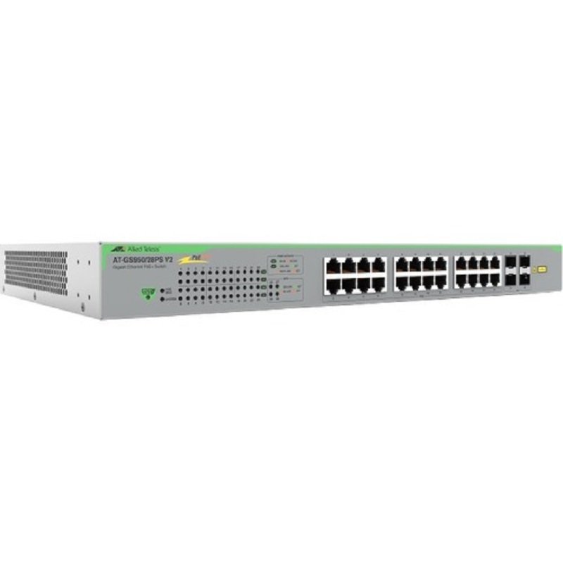 Image of Allied Telesis GS950 V2 GS950/28PS V2 - 24 Ports Manageable Ethernet Switch