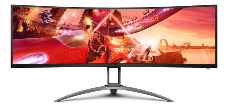 Click to view product details and reviews for Aoc Ag493ucx2 49 Inch Ultrawide Qhd Curved Gaming Monitor.