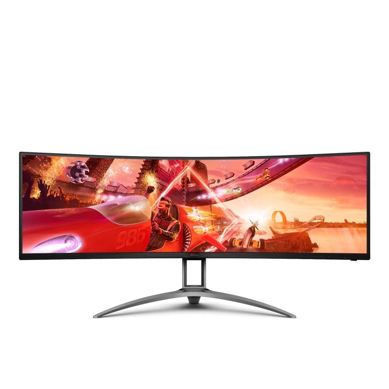 Click to view product details and reviews for Aoc Ag493qcx 49 Uhd Curved Gaming Monitor.