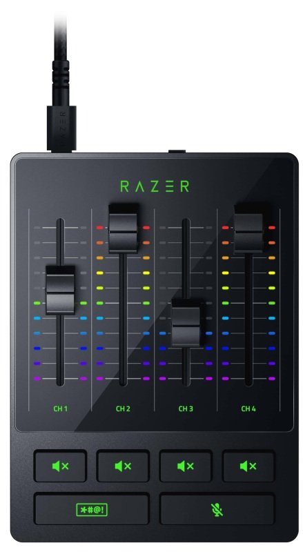 Razer Audio Mixer All In One Analogue Mixer For Broadcasting And Streaming